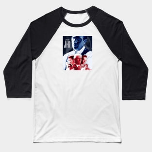 JFK Movie custom poster 2 Baseball T-Shirt